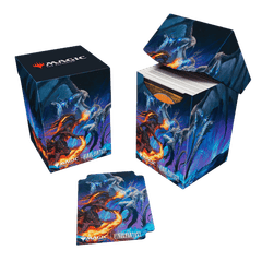 Ultra Pro - MTG: Final Fantasy Deck Box - Bahamut and Ifrit